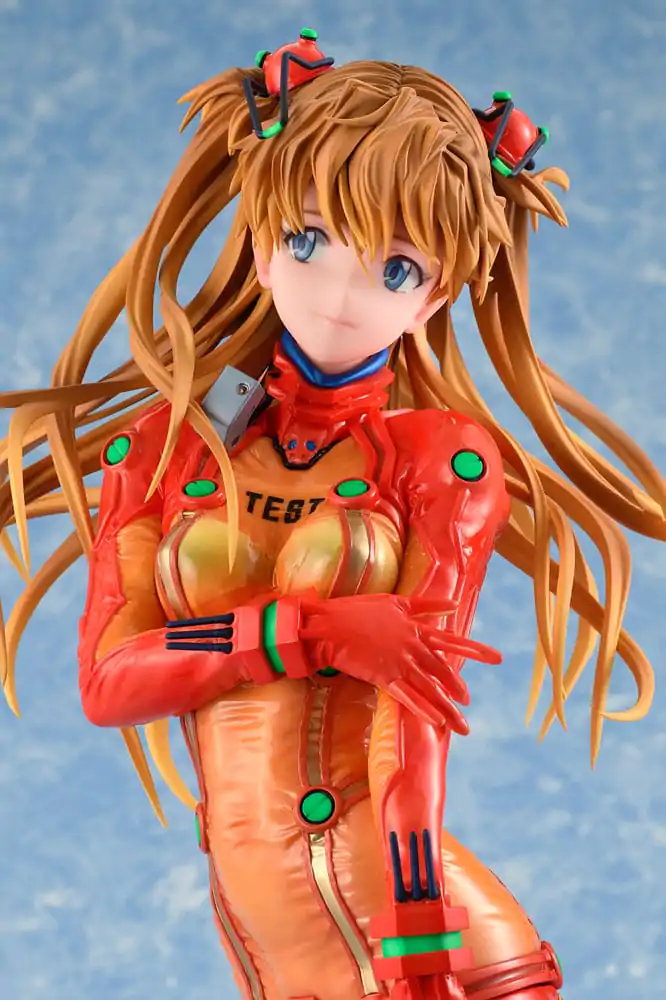 Evangelion 2.0 You Can (Not) Advance PVC Kip 1/4 Asuka Shikinami Langley Test Plugsuit Smile Ver. 40 cm fotografija izdelka