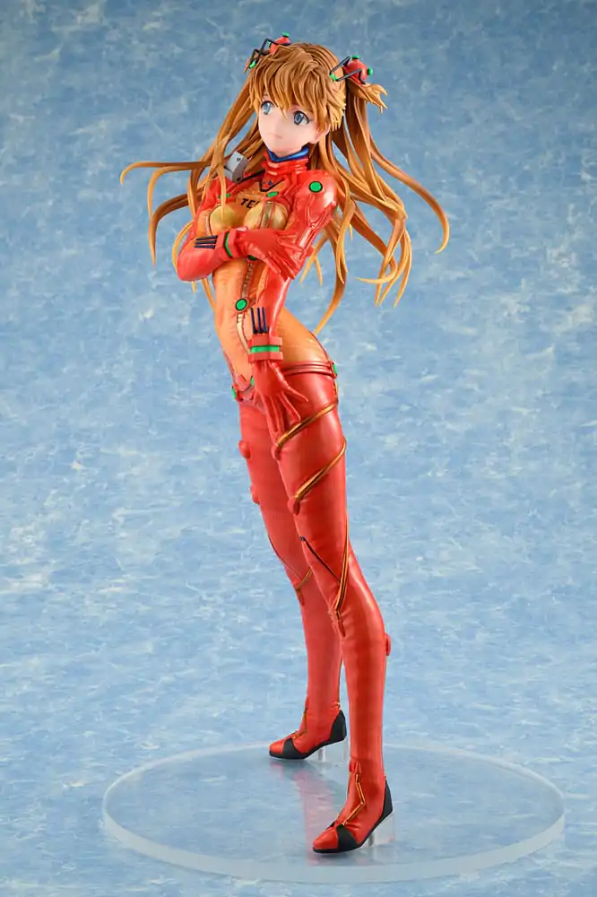 Evangelion 2.0 You Can (Not) Advance PVC Kip 1/4 Asuka Shikinami Langley Test Plugsuit Smile Ver. 40 cm fotografija izdelka