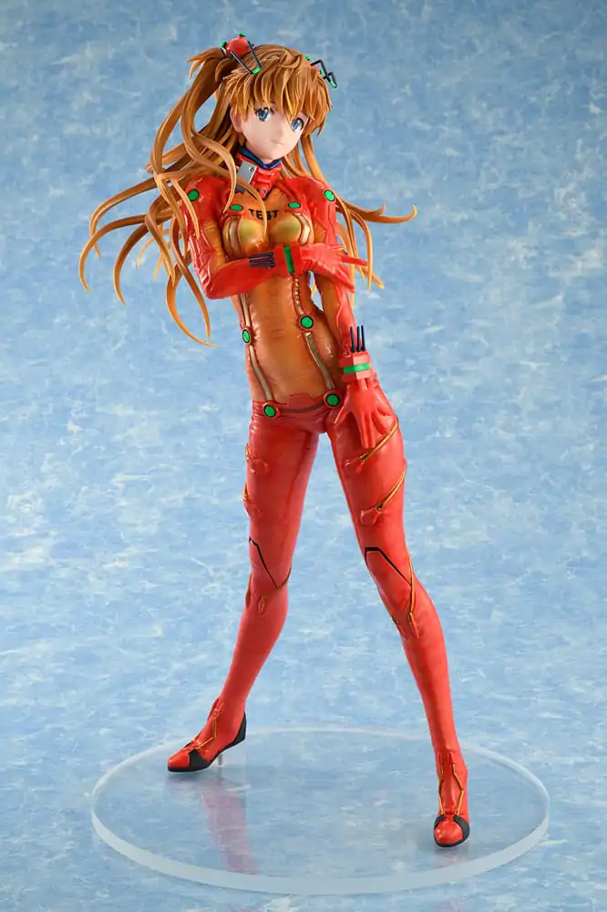 Evangelion 2.0 You Can (Not) Advance PVC Kip 1/4 Asuka Shikinami Langley Test Plugsuit Smile Ver. 40 cm fotografija izdelka