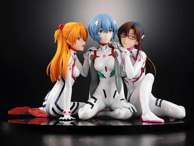 Evangelion: 3.0+1.0 Thrice Upon a Time PVC Kip 1/8 Asuka/Rei/Mari: Newtype Cover Ver. fotografija izdelka