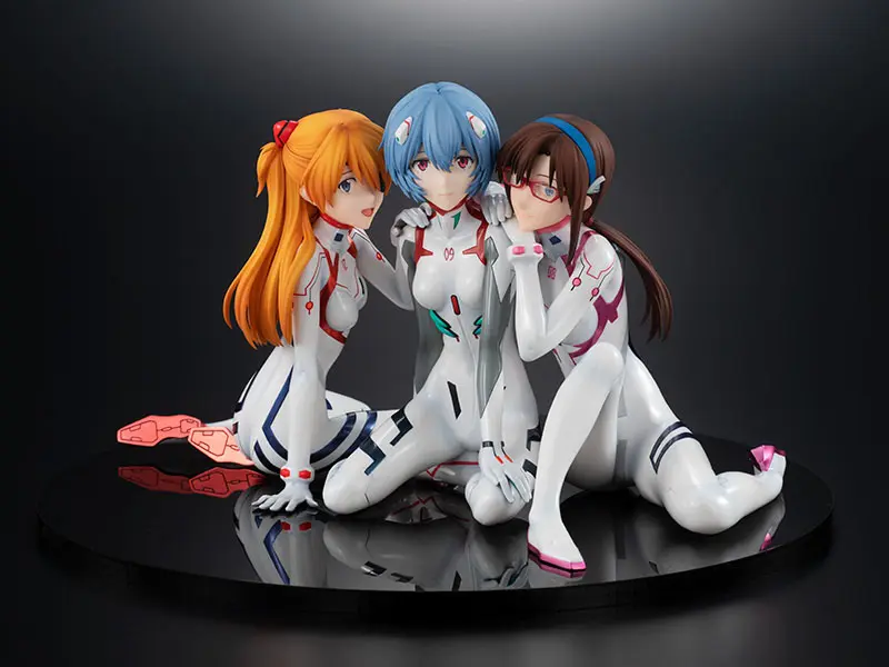 Evangelion: 3.0+1.0 Thrice Upon a Time PVC Kip 1/8 Asuka/Rei/Mari: Newtype Cover Ver. fotografija izdelka