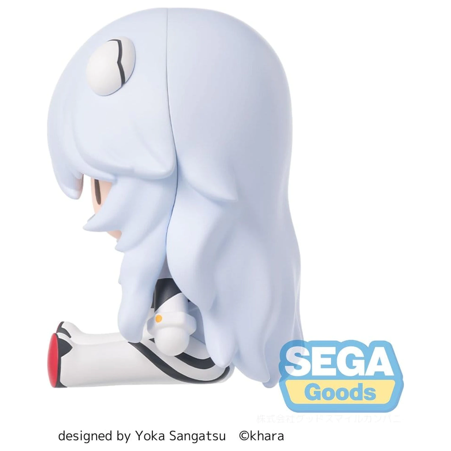 Evangelion: 3.0+1.0 Thrice Upon a Time Fuwa Petit Chibi figura Rei: Long Hair 8 cm fotografija izdelka