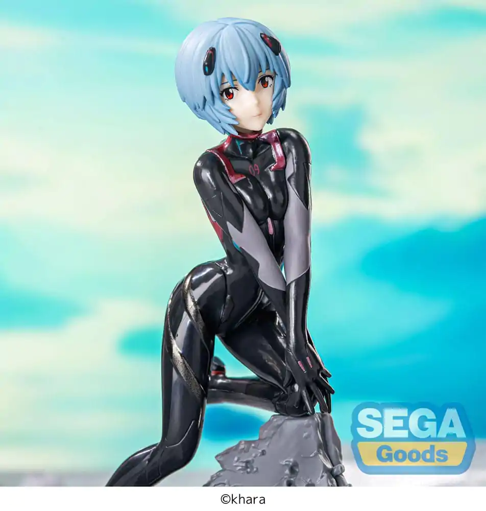 Evangelion: 3.0+1.0 Thrice Upon a Time Luminasta PVC Kip, Vignetteum Tentative Name : Rei Ayanami 30th Anniversary Ver. 19 cm fotografija izdelka