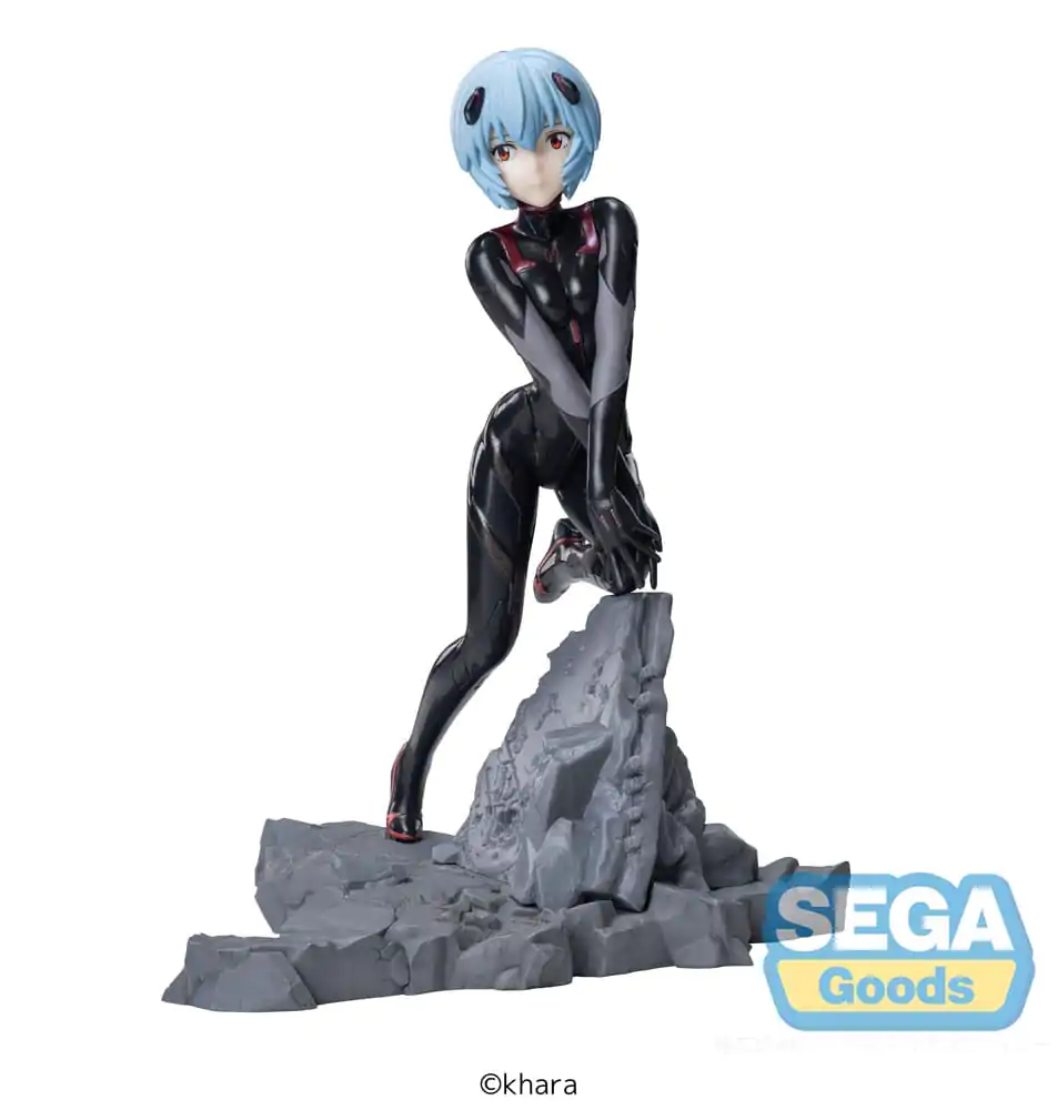 Evangelion: 3.0+1.0 Thrice Upon a Time Luminasta PVC Kip, Vignetteum Tentative Name : Rei Ayanami 30th Anniversary Ver. 19 cm fotografija izdelka