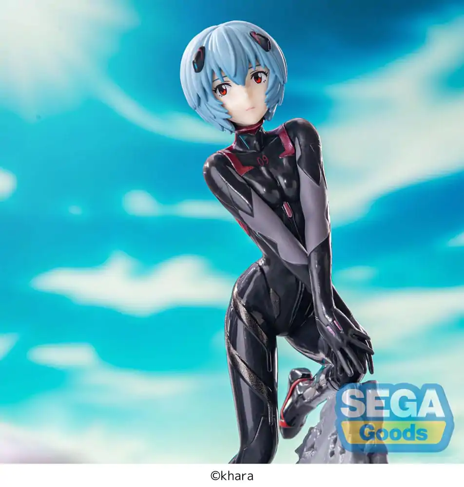 Evangelion: 3.0+1.0 Thrice Upon a Time Luminasta PVC Kip, Vignetteum Tentative Name : Rei Ayanami 30th Anniversary Ver. 19 cm fotografija izdelka