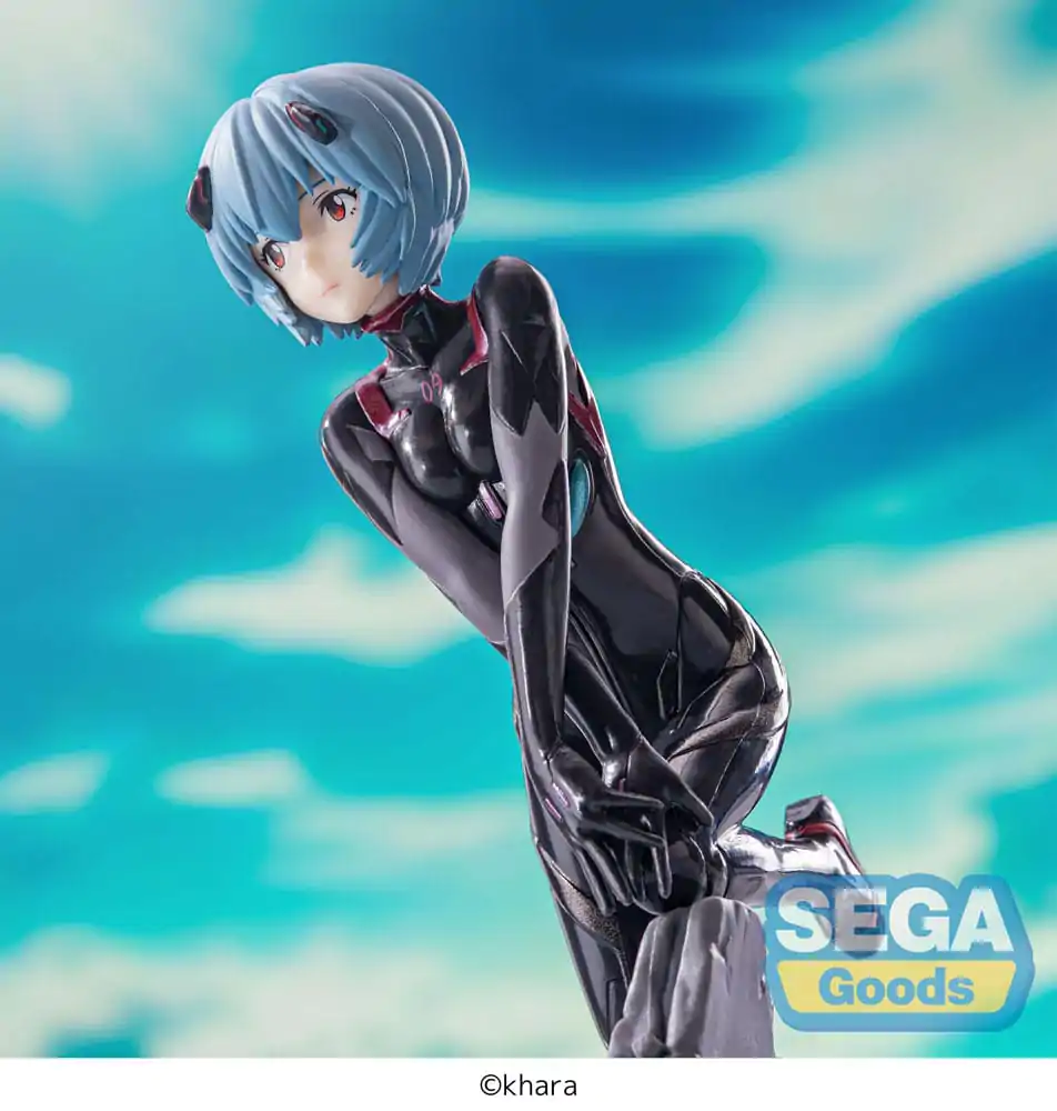 Evangelion: 3.0+1.0 Thrice Upon a Time Luminasta PVC Kip, Vignetteum Tentative Name : Rei Ayanami 30th Anniversary Ver. 19 cm fotografija izdelka