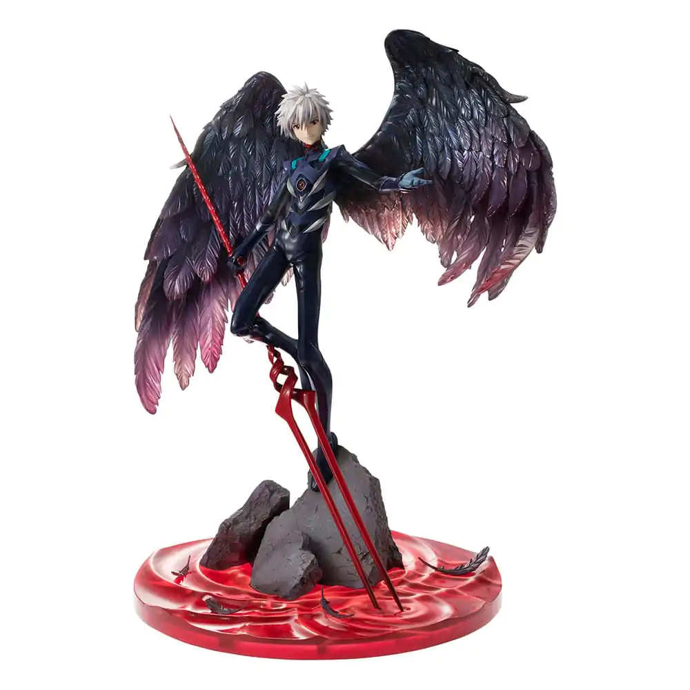 Evangelion: 3.0 + 1.0 Thrice Upon a Time Precious G.E.M. Series PVC kip Kaworu Nagisa 15th Anniversary Ver. 30 cm fotografija izdelka