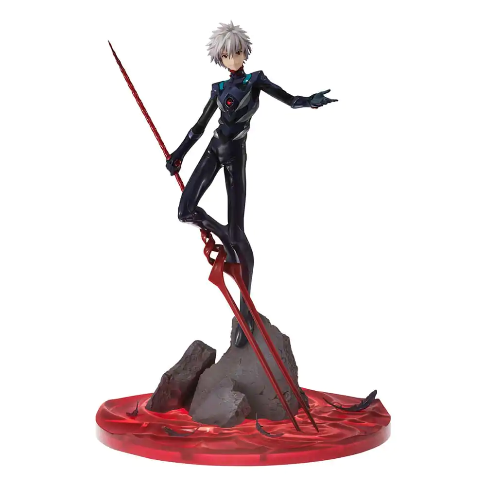 Evangelion: 3.0 + 1.0 Thrice Upon a Time Precious G.E.M. Series PVC kip Kaworu Nagisa 15th Anniversary Ver. 30 cm fotografija izdelka