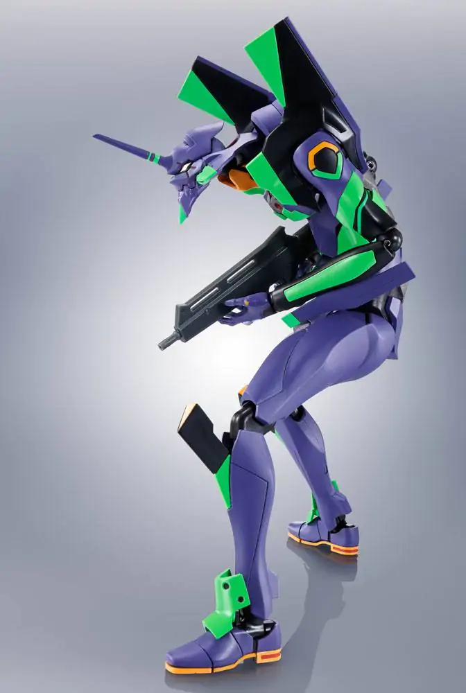 Evangelion: 3.0+1.0 Thrice Upon a Time Robot Spirits Akcijska figura Side EVA Evangelion Test Type-01 + Spear of Cassius Renewal Color Edition Reissue fotografija izdelka