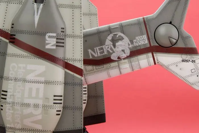 Evangelion: 3.0 Plastični model komplet 1/100 vertikalno vzletno-pristajalno letalo YAGR-N101 19 cm fotografija izdelka