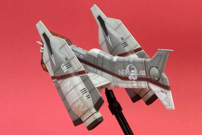 Evangelion: 3.0 Plastični model komplet 1/100 vertikalno vzletno-pristajalno letalo YAGR-N101 19 cm fotografija izdelka