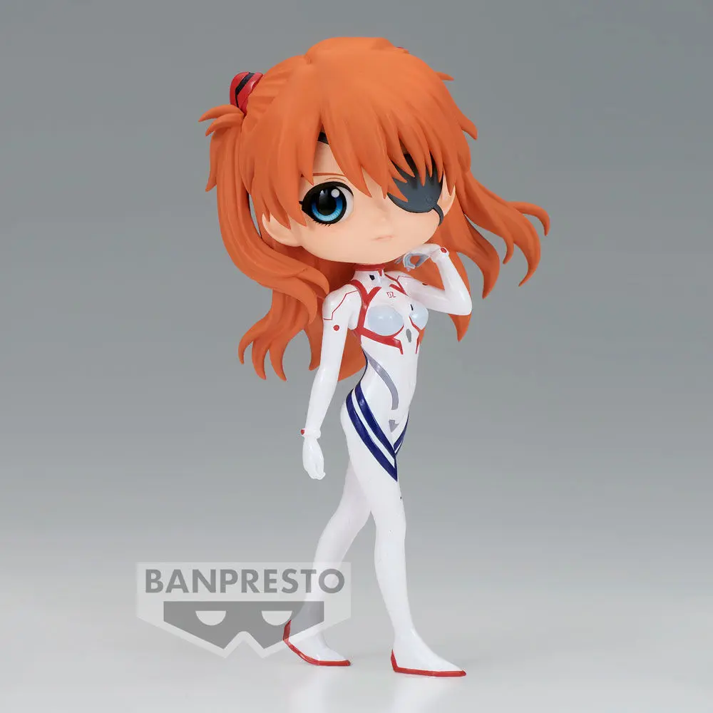 Evangelion 3.0 Asuka Shikinami Langley Plugsuit Style Ver. B Q posket figura 14 cm fotografija izdelka