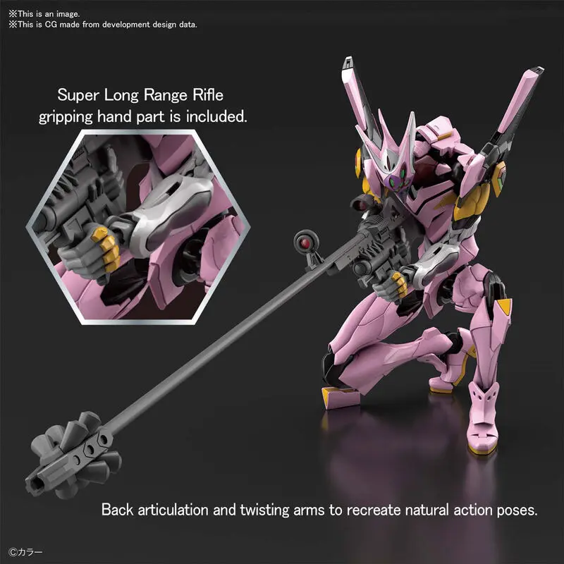 Evangelion: 3.0 You Can Not Redo RG Unit-08 Alfa Model komplet figura 18 cm fotografija izdelka