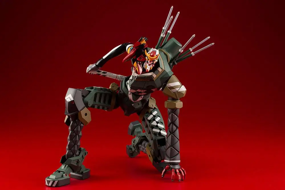 Evangelion 4.0 Komplet plastičnih modelov 1/400 Evangelion Production Model-New 02 JA-02 Sestavljeno telo (Kanibalizirano) 22 cm fotografija izdelka