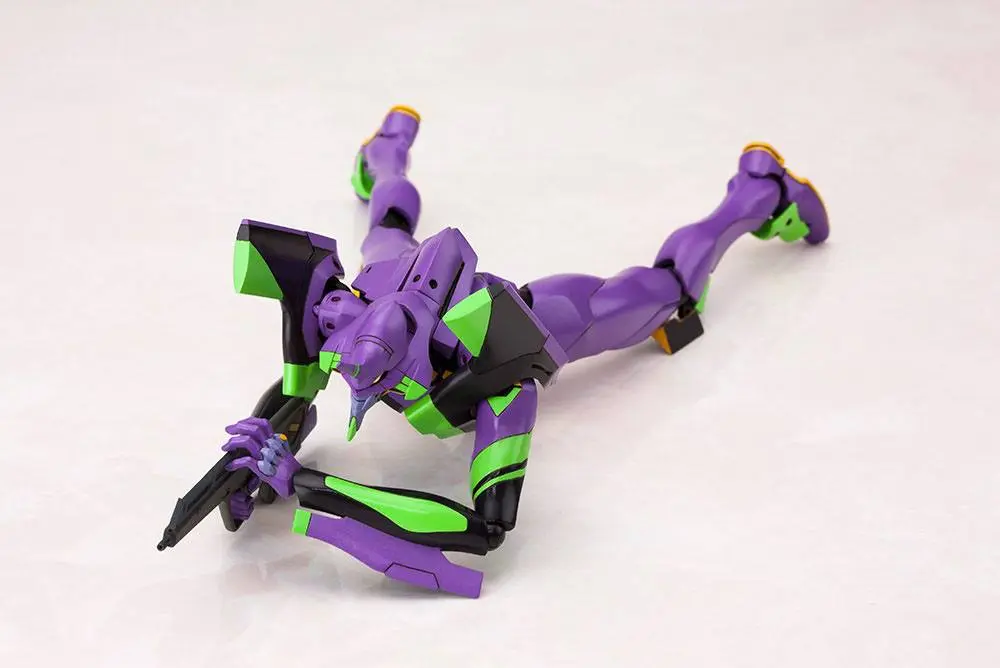 Evangelion: 3.0 + 1.0 Thrice Upon a Time Plastični model komplet 1/400 Evangelion Test Type-01 z sulico Cassiusa fotografija izdelka