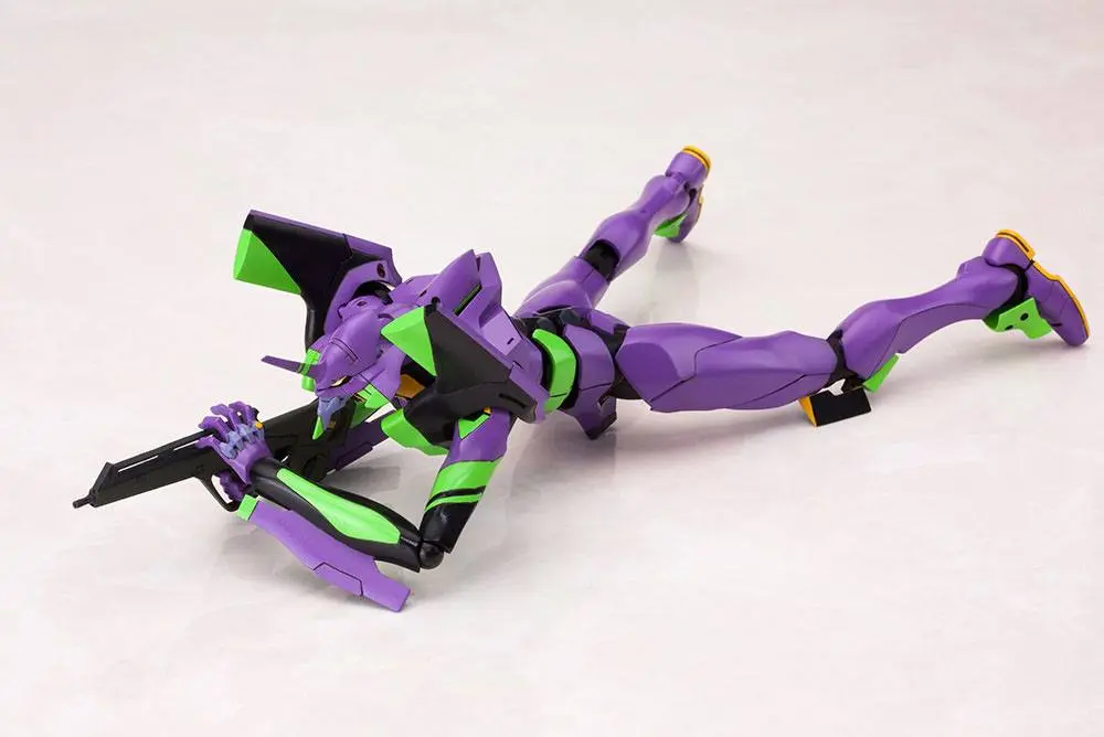 Evangelion: 3.0 + 1.0 Thrice Upon a Time Plastični model komplet 1/400 Evangelion Test Type-01 z sulico Cassiusa fotografija izdelka
