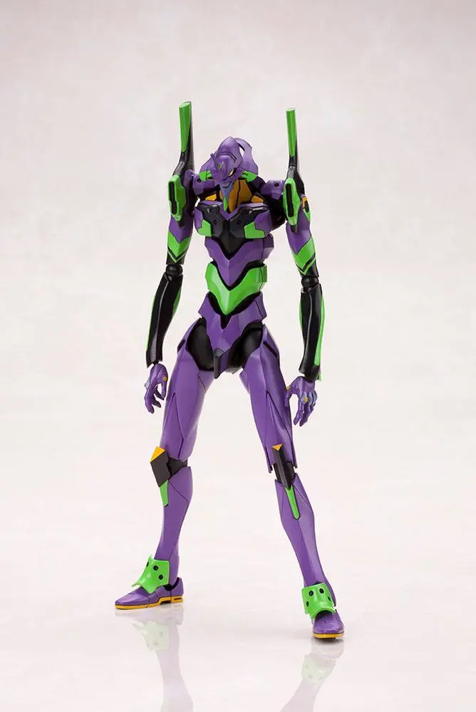 Evangelion: 3.0 + 1.0 Thrice Upon a Time Plastični model komplet 1/400 Evangelion Test Type-01 z sulico Cassiusa fotografija izdelka