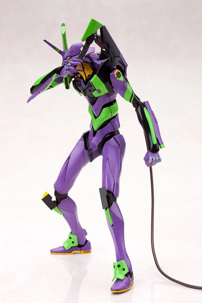 Evangelion: 3.0 + 1.0 Thrice Upon a Time Plastični model komplet 1/400 Evangelion Test Type-01 z sulico Cassiusa fotografija izdelka