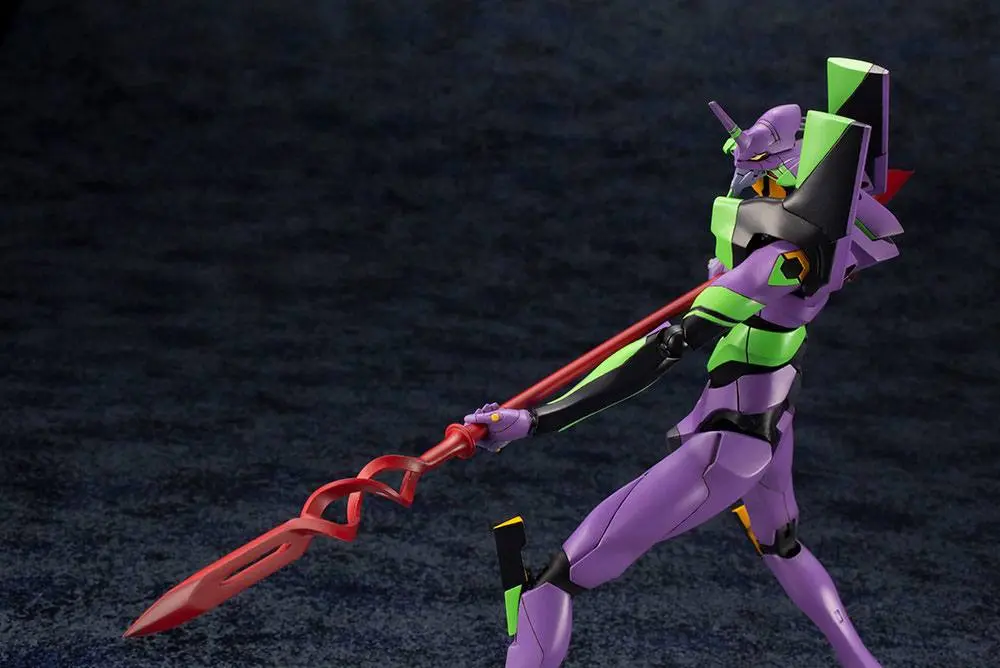Evangelion: 3.0 + 1.0 Thrice Upon a Time Plastični model komplet 1/400 Evangelion Test Type-01 z sulico Cassiusa fotografija izdelka