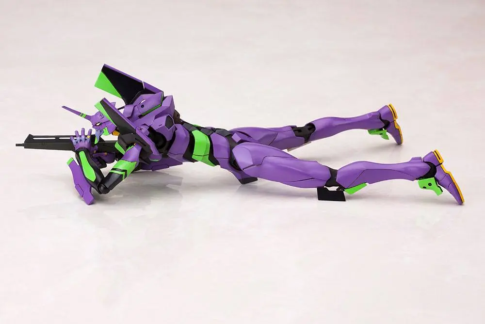 Evangelion: 3.0 + 1.0 Thrice Upon a Time Plastični model komplet 1/400 Evangelion Test Type-01 z sulico Cassiusa fotografija izdelka