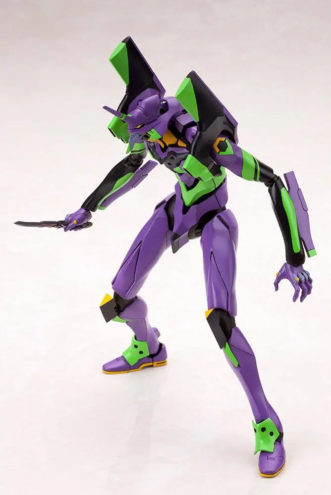 Evangelion: 3.0 + 1.0 Thrice Upon a Time Plastični model komplet 1/400 Evangelion Test Type-01 z sulico Cassiusa fotografija izdelka