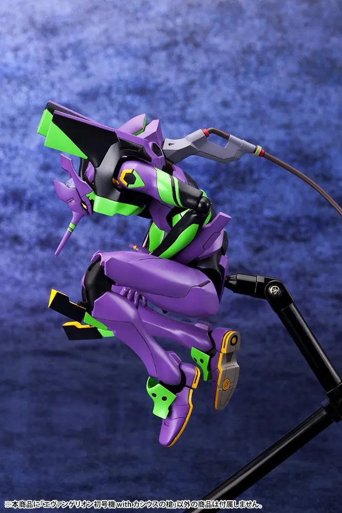 Evangelion: 3.0 + 1.0 Thrice Upon a Time Plastični model komplet 1/400 Evangelion Test Type-01 z sulico Cassiusa fotografija izdelka