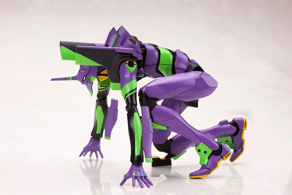 Evangelion: 3.0 + 1.0 Thrice Upon a Time Plastični model komplet 1/400 Evangelion Test Type-01 z sulico Cassiusa fotografija izdelka