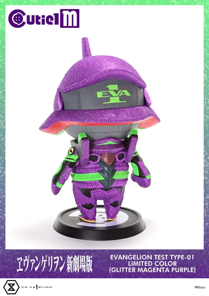 Evangelion Cutie1 M Series PVC Figura Evangelion Test Type-01 Limited Color Ver. 30 cm fotografija izdelka