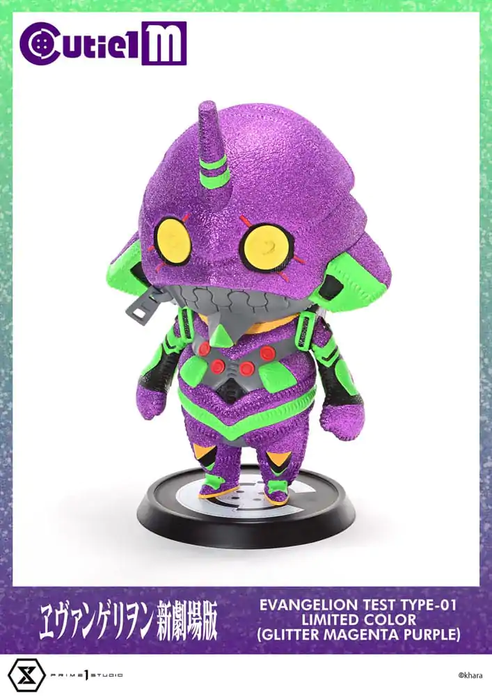 Evangelion Cutie1 M Series PVC Figura Evangelion Test Type-01 Limited Color Ver. 30 cm fotografija izdelka