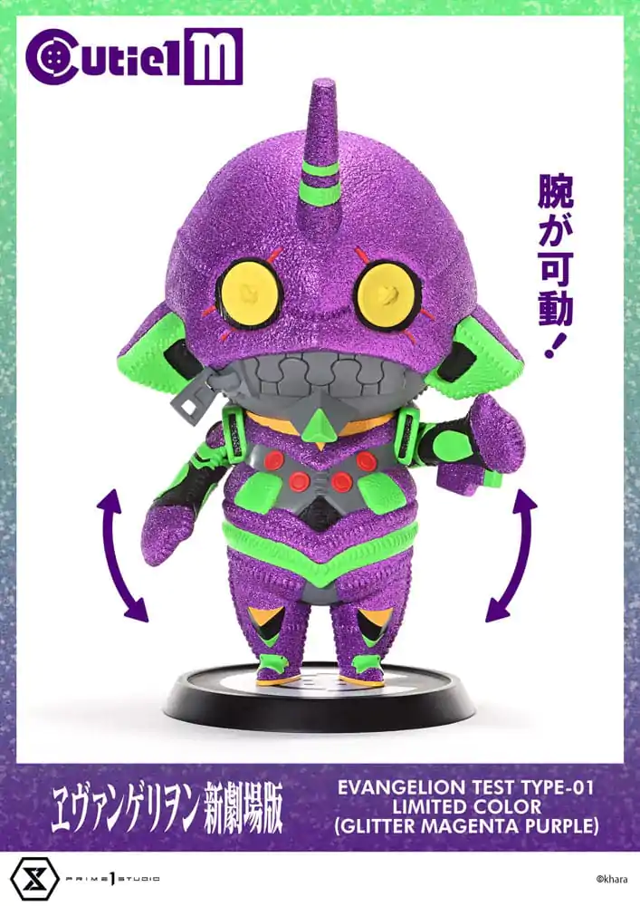 Evangelion Cutie1 M Series PVC Figura Evangelion Test Type-01 Limited Color Ver. 30 cm fotografija izdelka