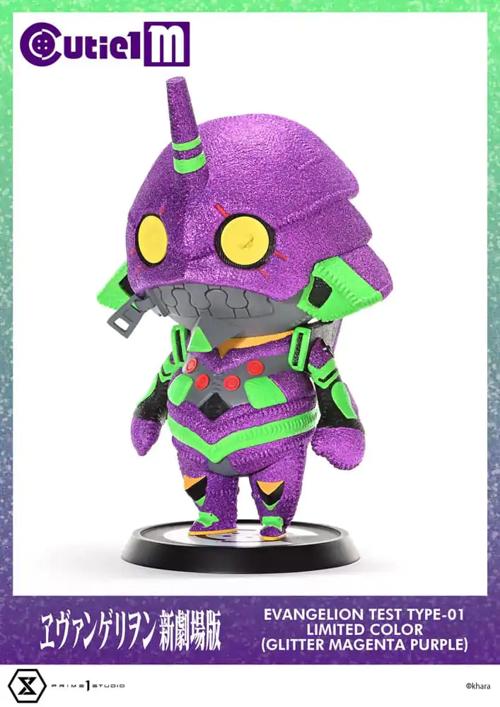 Evangelion Cutie1 M Series PVC Figura Evangelion Test Type-01 Limited Color Ver. 30 cm fotografija izdelka