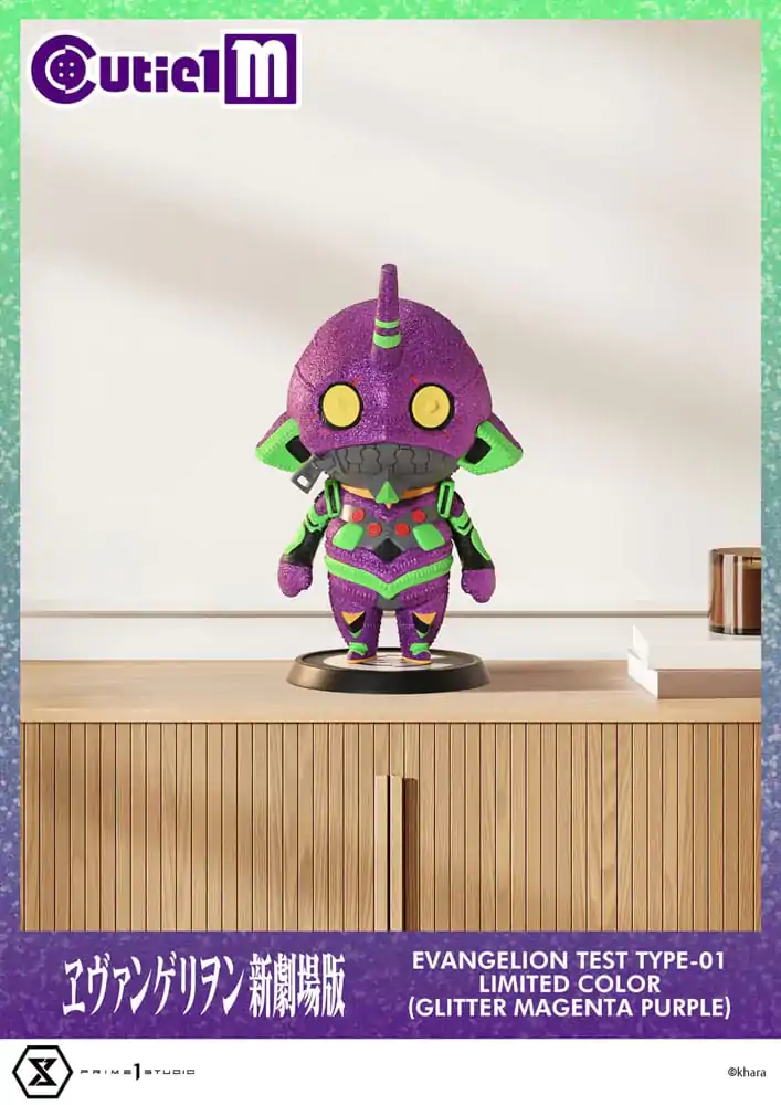 Evangelion Cutie1 M Series PVC Figura Evangelion Test Type-01 Limited Color Ver. 30 cm fotografija izdelka