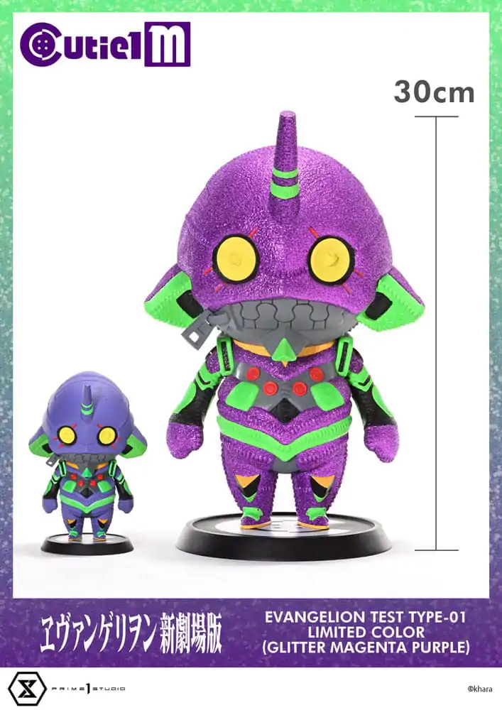 Evangelion Cutie1 M Series PVC Figura Evangelion Test Type-01 Limited Color Ver. 30 cm fotografija izdelka