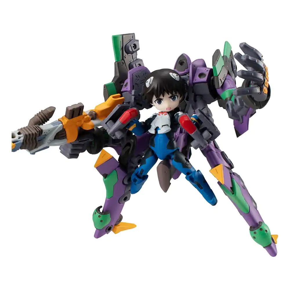 Evangelion Desktop Army Figurica Shinji Ikari & Evangelion No. 1 New Theatrical Edition 15 cm fotografija izdelka