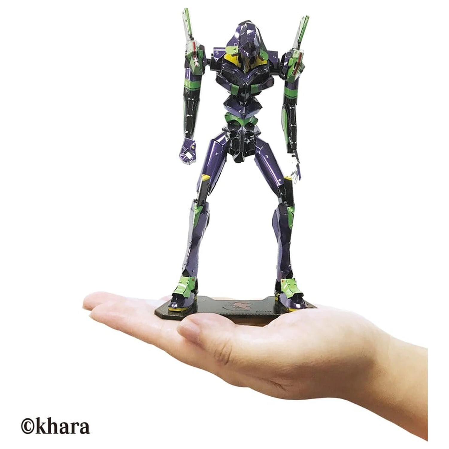Evangelion Metallic Nano Plastični model enote 01 17 cm fotografija izdelka