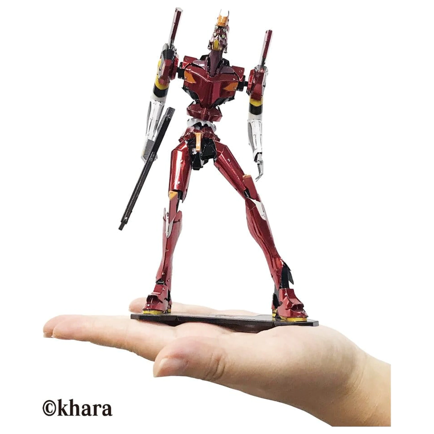 Evangelion Metallic Nano Plastični Model Enota 02 17 cm fotografija izdelka
