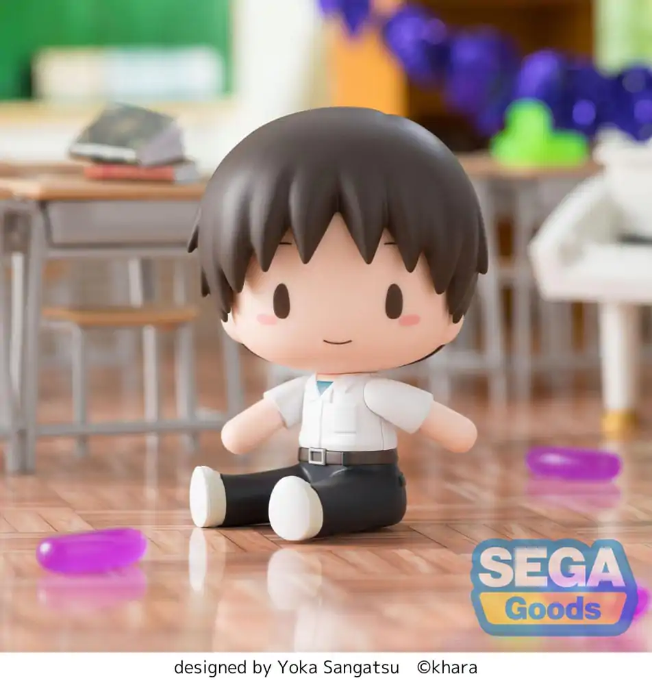 Evangelion: New Theatrical Edition Fuwa Petit Chibi figurica Shinji 8 cm fotografija izdelka