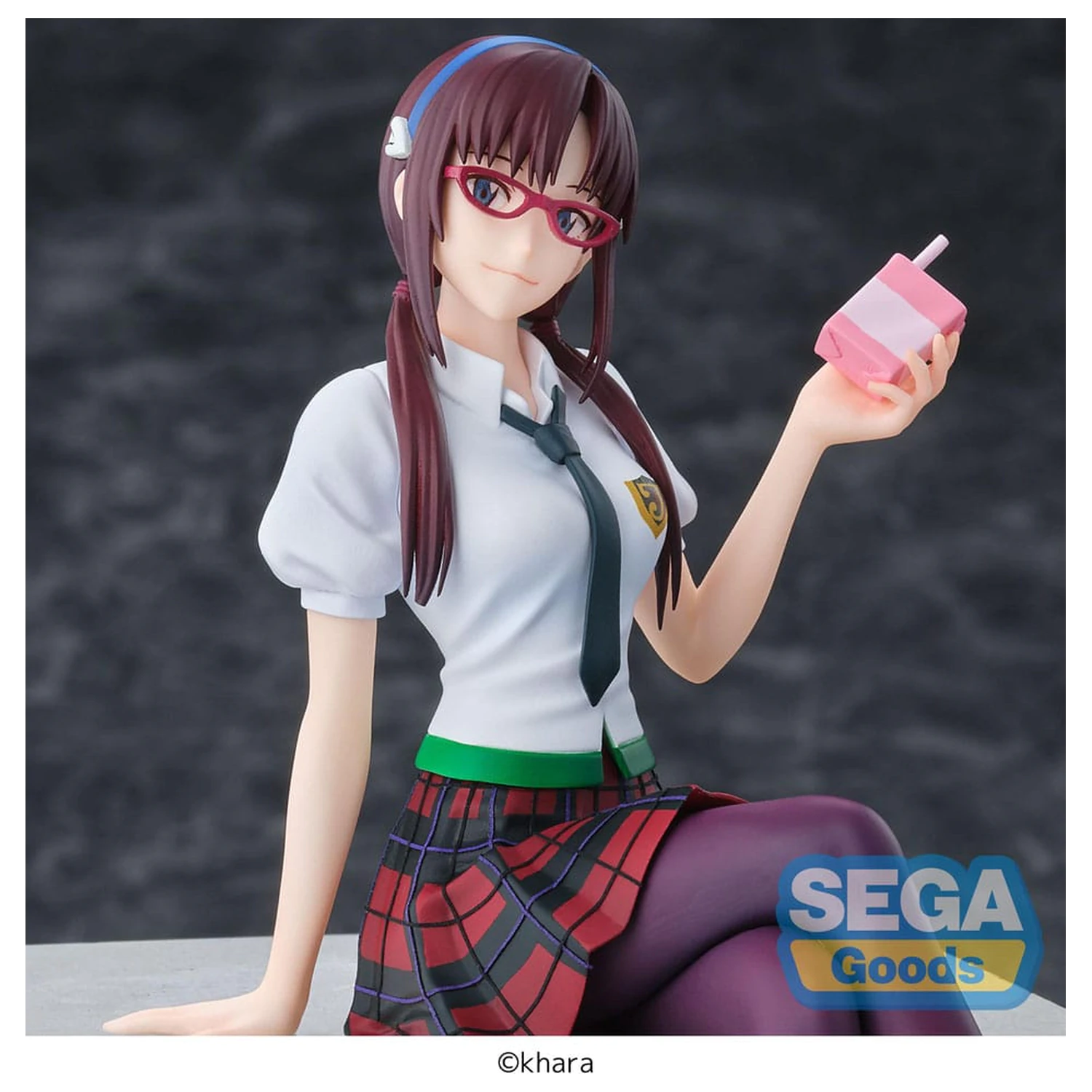 Evangelion: New Theatrical Edition PM Perching PVC kip Mari Makinami Illustrious 14 cm fotografija izdelka