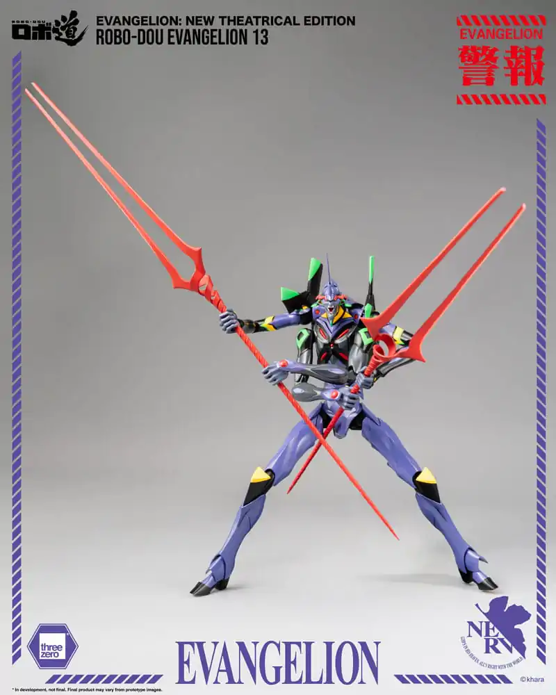 Evangelion: New Theatrical Edition Robo-Dou akcijska figura Evangelion 13 28 cm fotografija izdelka