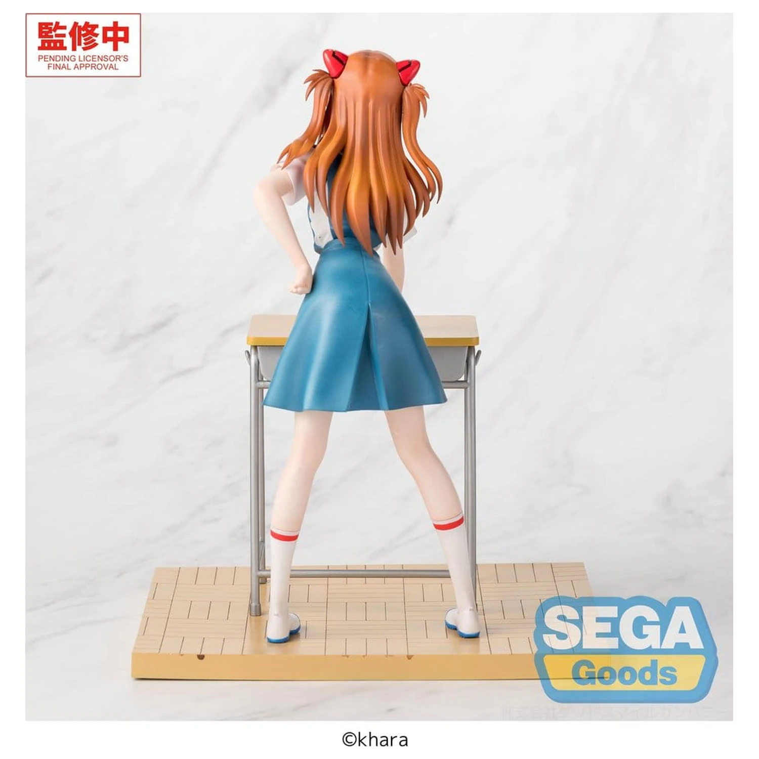 Evangelion: New Theatrical Edition XStellar PVC figura Asuka Shikinami Langley Uniform Ver. 19 cm fotografija izdelka