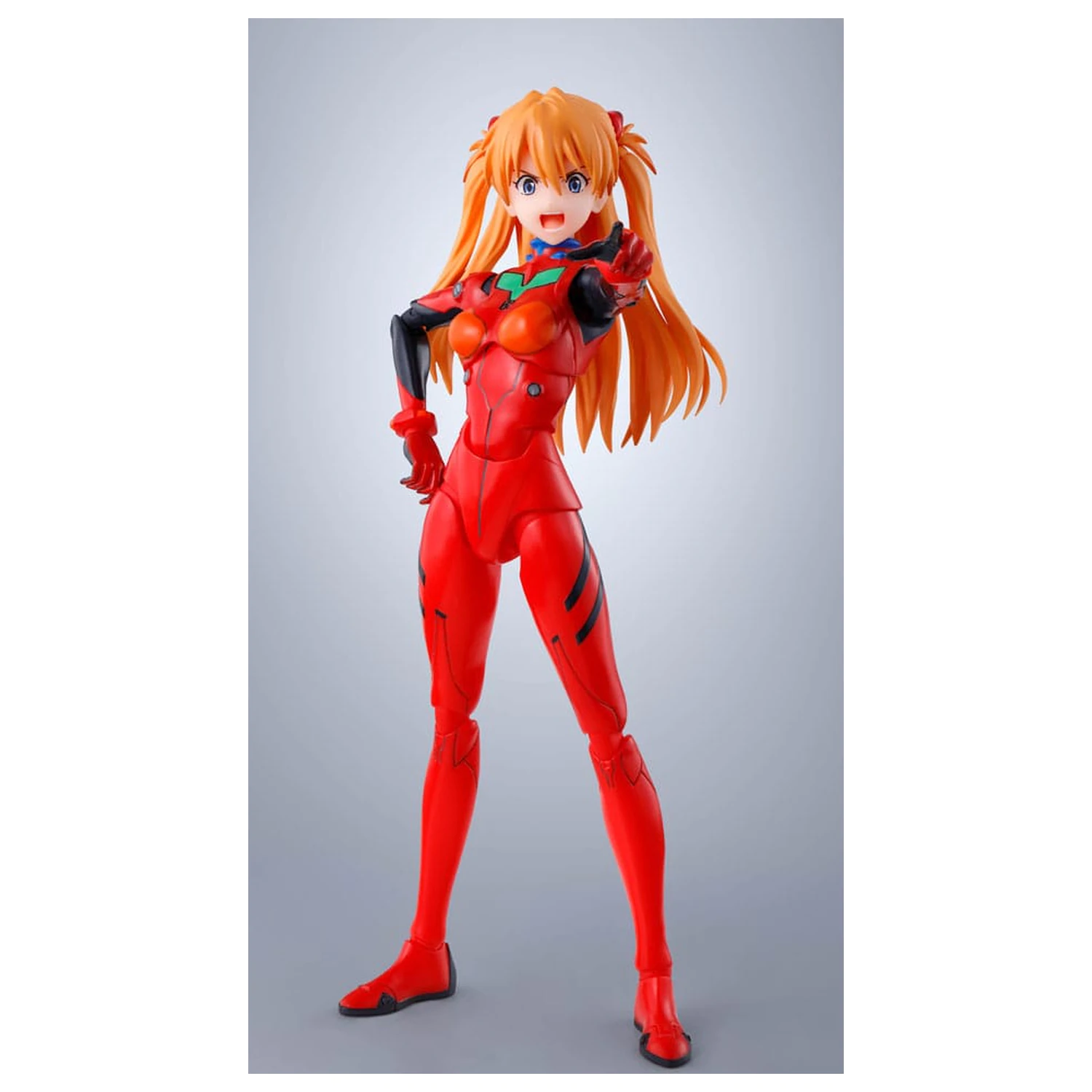 Evangelion S.H.Figuarts akcijska figura Asuka Shikinami Langley 14 cm fotografija izdelka