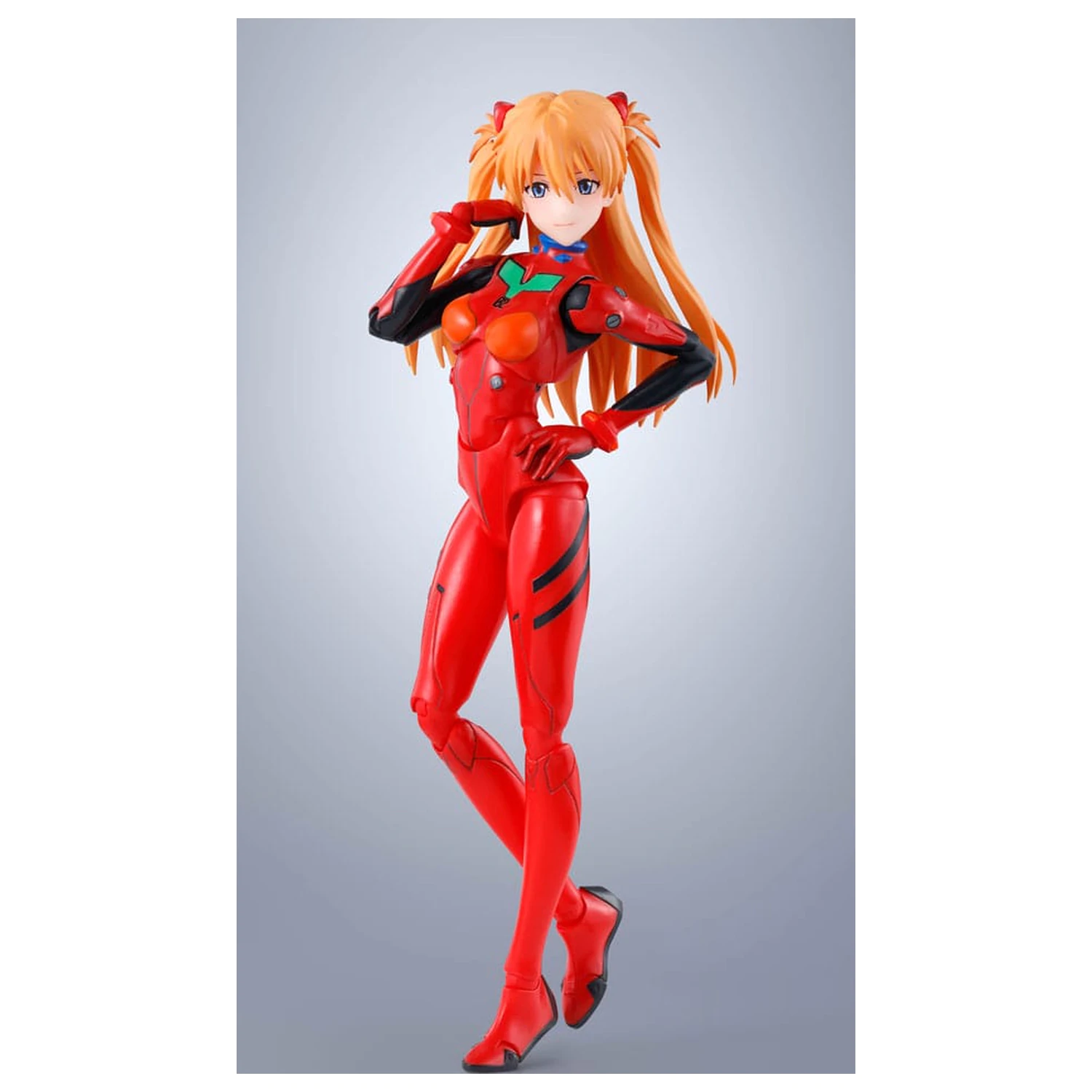 Evangelion S.H.Figuarts akcijska figura Asuka Shikinami Langley 14 cm fotografija izdelka