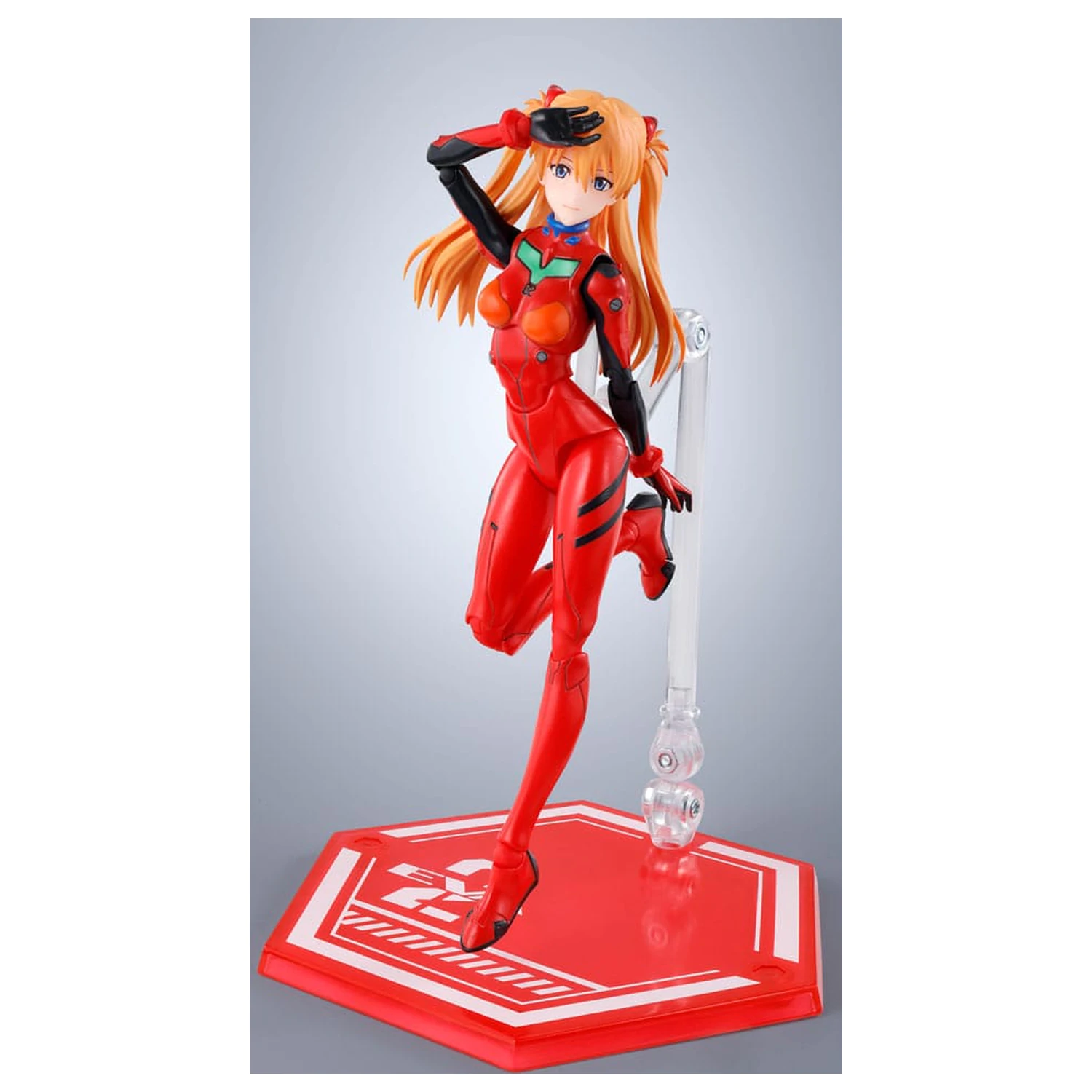 Evangelion S.H.Figuarts akcijska figura Asuka Shikinami Langley 14 cm fotografija izdelka