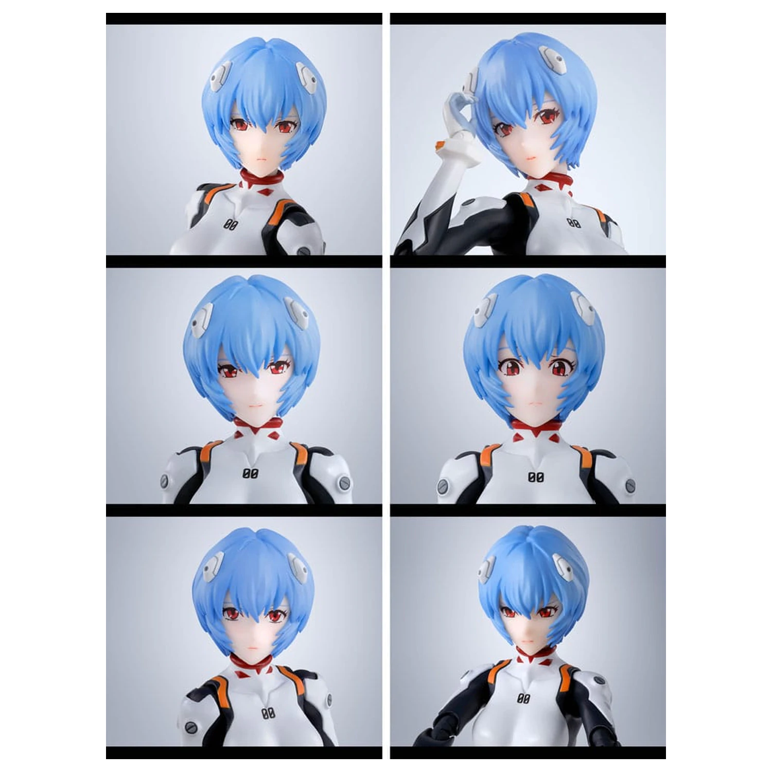 Evangelion S.H.Figuarts akcijska figura Rei Ayanami 14 cm fotografija izdelka
