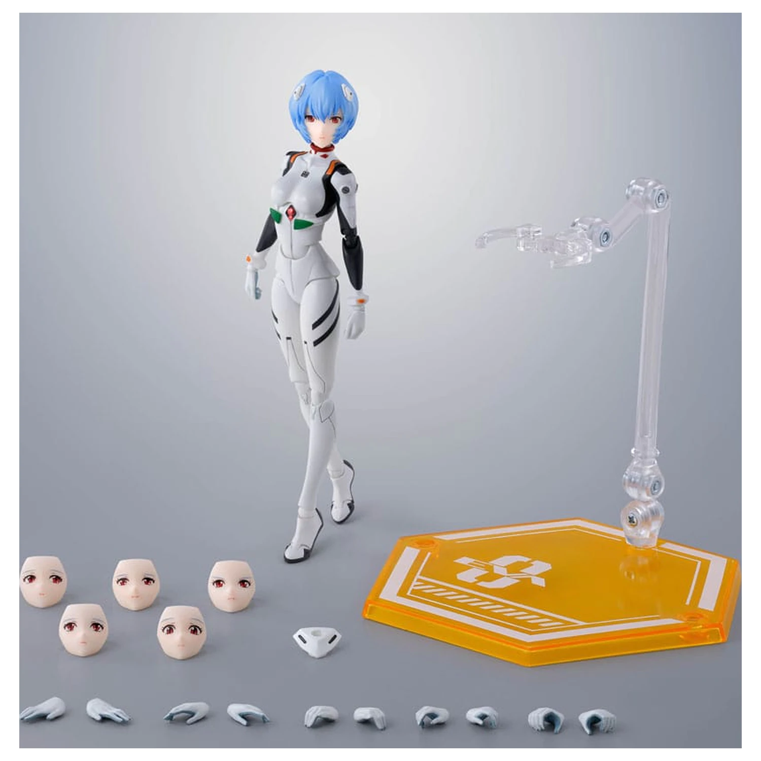 Evangelion S.H.Figuarts akcijska figura Rei Ayanami 14 cm fotografija izdelka
