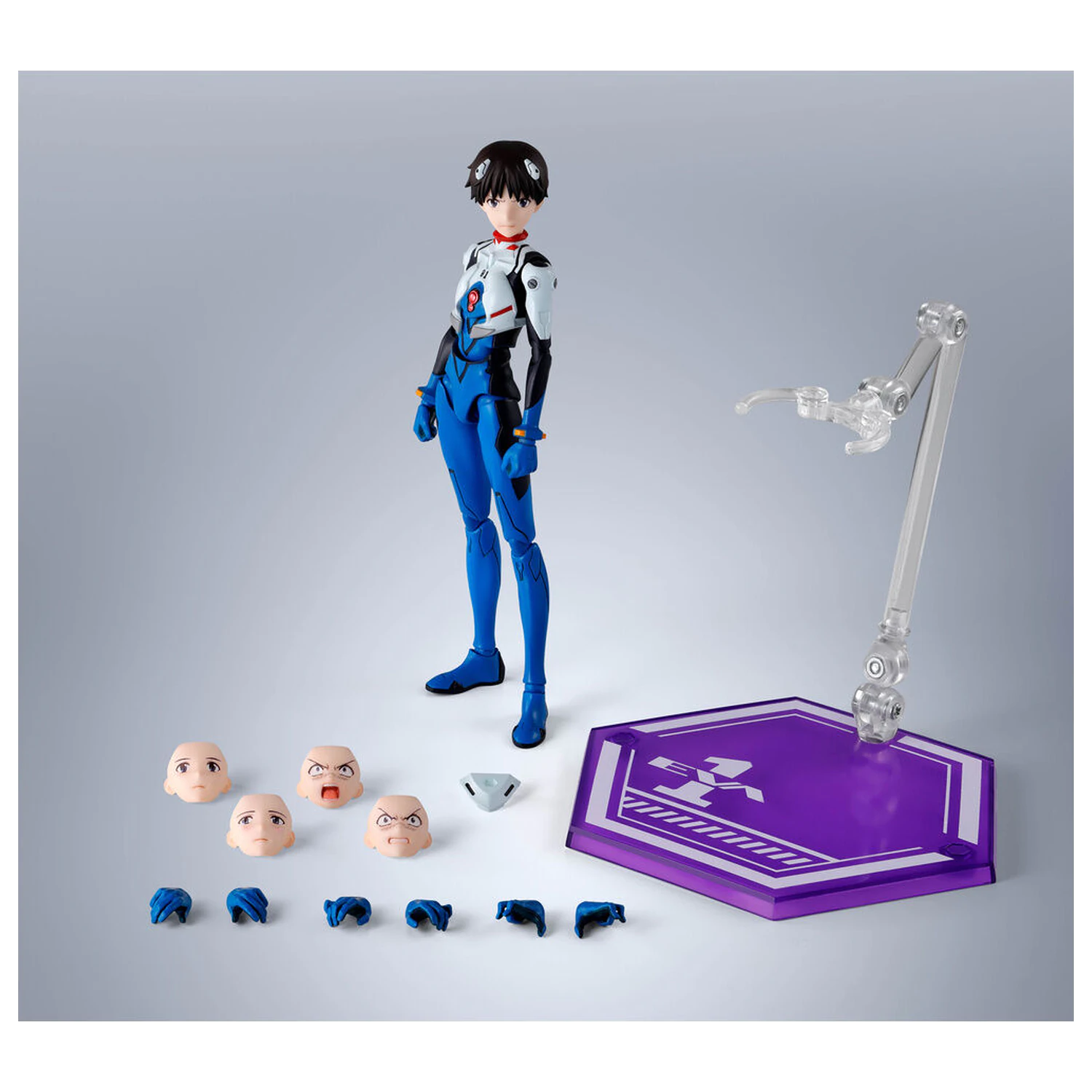 Evangelion Shinji Ikari S.H. Figuarts figura 13,5 cm fotografija izdelka