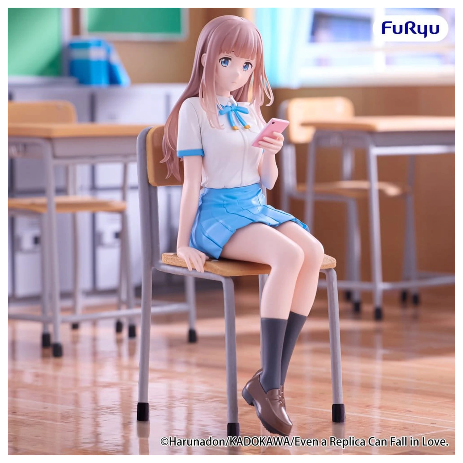 Even a Replica Can Fall in Love Noodle Stopper PVC figura Sunao Aikawa 14 cm fotografija izdelka