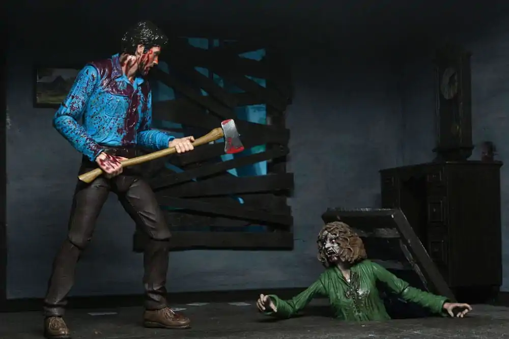 Evil Dead Ultimate akcijska figura 2-Pack Bloody Ash & Cheryl Williams 18 cm fotografija izdelka