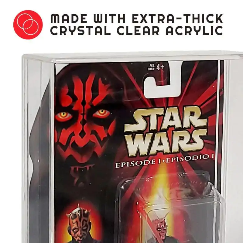 Evoretro akrilne vitrine 2-Pack za akcijske figure fotografija izdelka