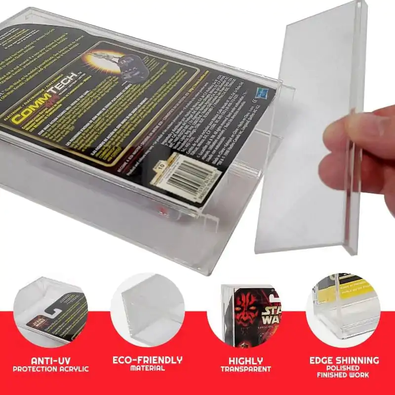 Evoretro akrilne vitrine 2-Pack za akcijske figure fotografija izdelka